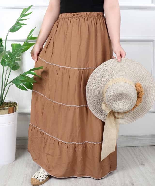 دامن نخی طبقه ای