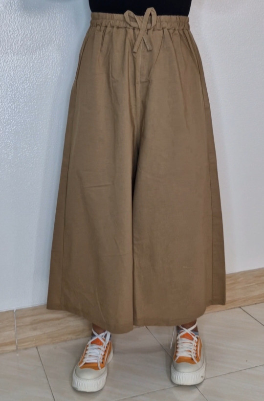 شلوار دامنی لینن