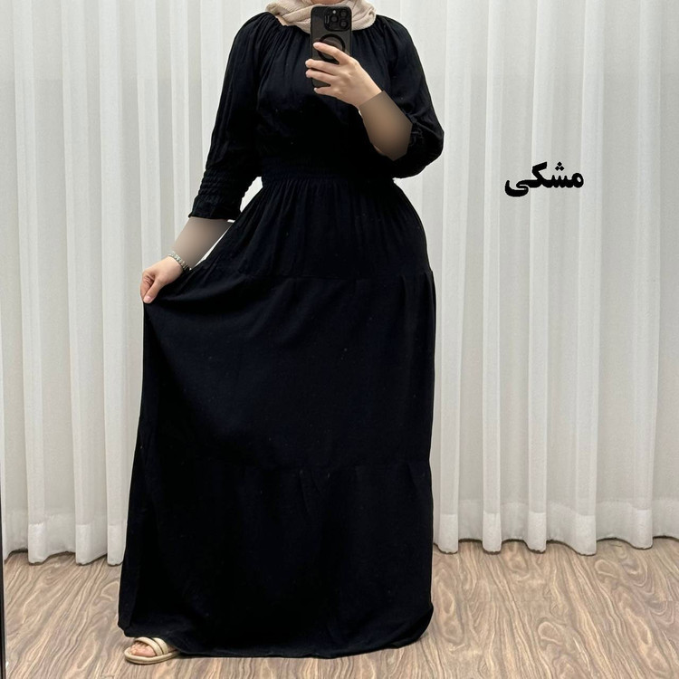 پیراهن ساحلی زنانه نخی