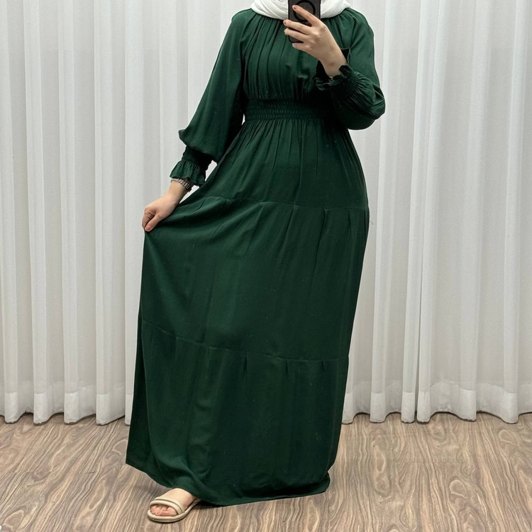 پیراهن ساحلی زنانه نخی