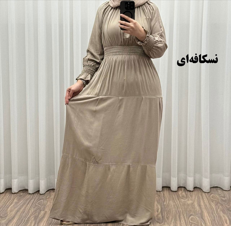 پیراهن ساحلی زنانه نخی